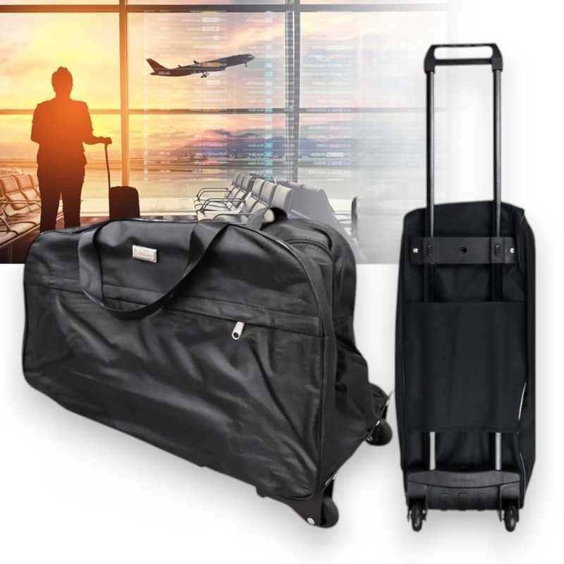 Tas Koper Duffel Travel Bag with Trolley Size L