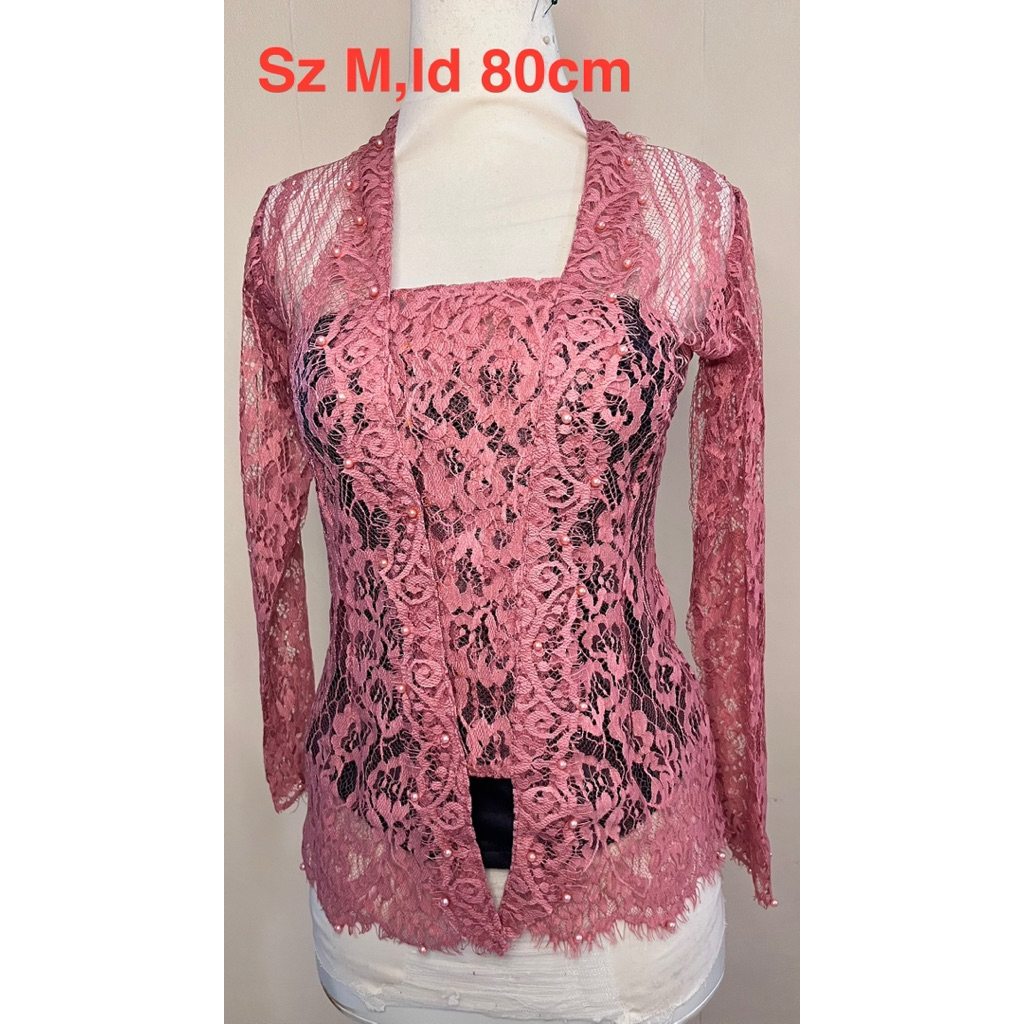 kebaya brokat payet mutiara habisin stok.