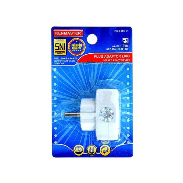 Colokan 3 Lubang Steker Colokan listrik Kenmaster L009