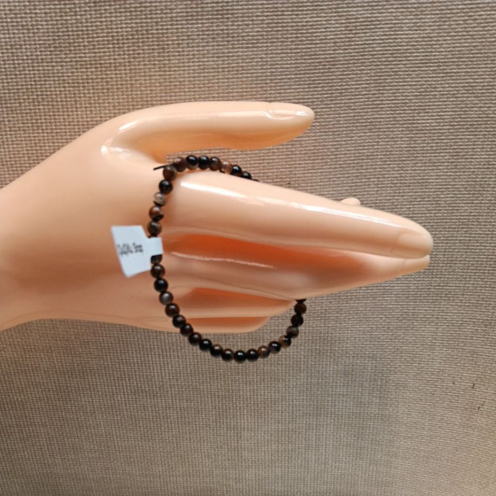 gelang tourmaline black gold