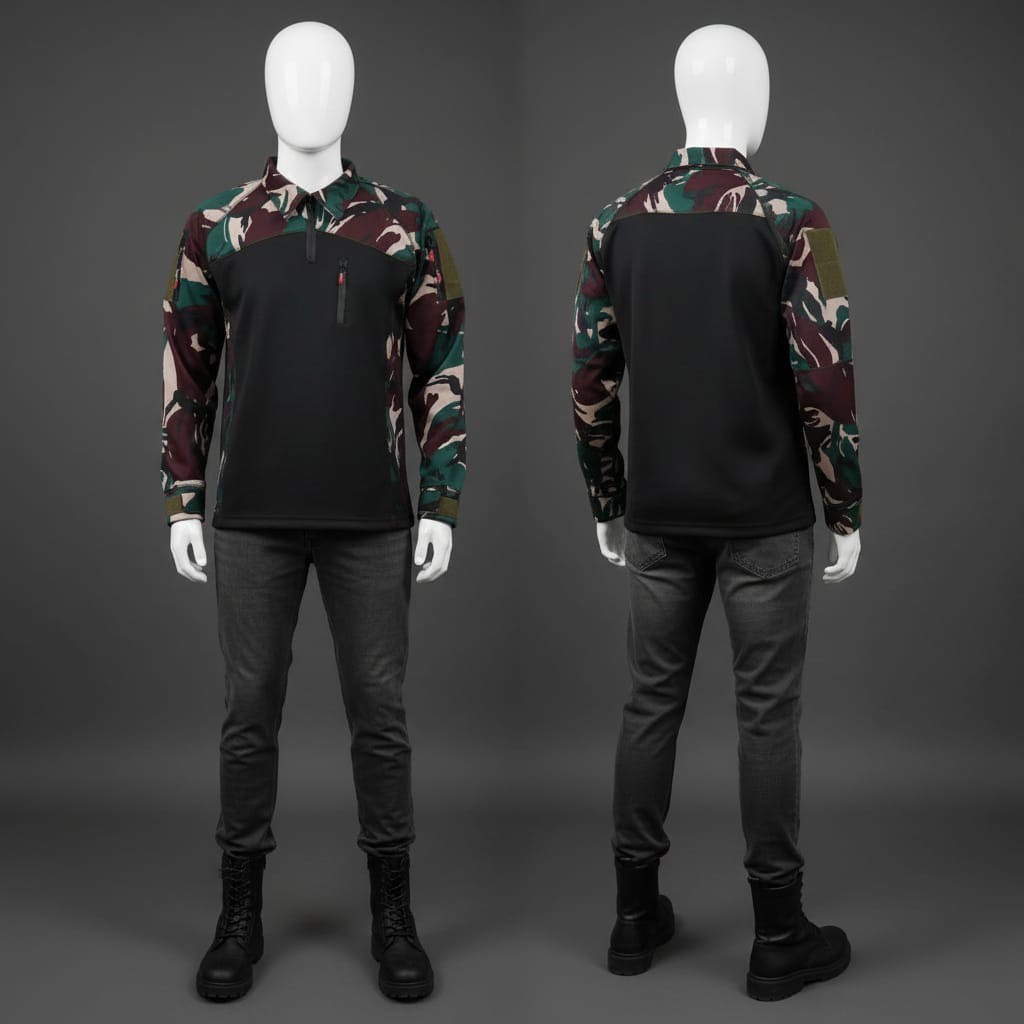 (COD)KAOS BDU MALVINAS DRYFIT KAOS BDU TACTICAL KAOS BDU TNI FULL DRYFIT KAOS BDU LORENG MALVINAS/KA