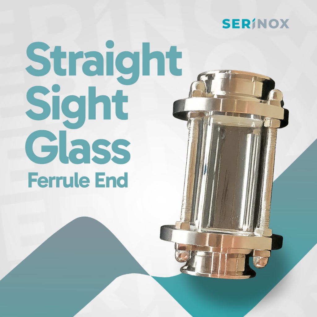 Straight Sight Glass/straight sight glass sanitary/sight glass pipa lurus ss316/ inline sight glass 