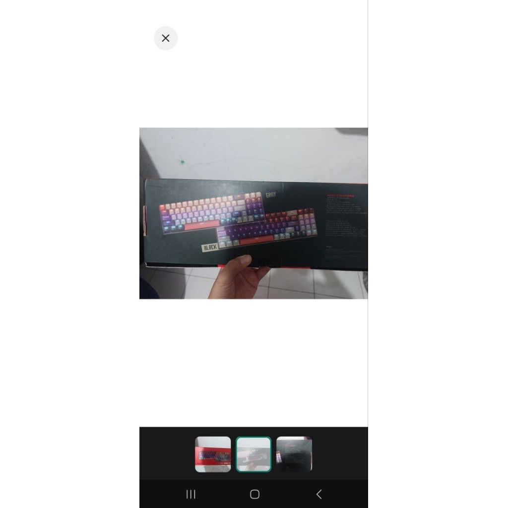 Keyboard Gaming gamen titan elite mechanical pluggable switch Red