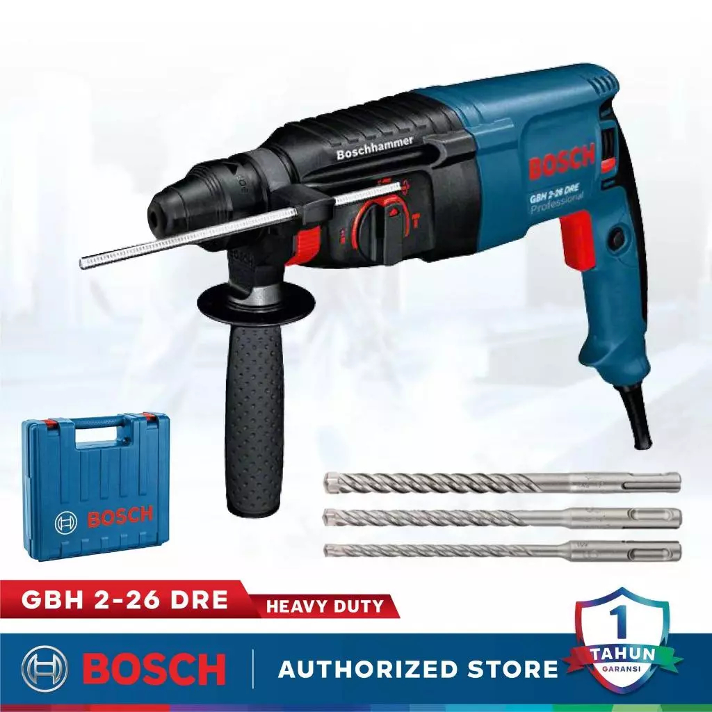 Mesin Bor Bobok Beton - BOSCH HEAVY DUTY GBH 226 DRE Rotary Hammer SDS Plus GBH 2-26 DRE