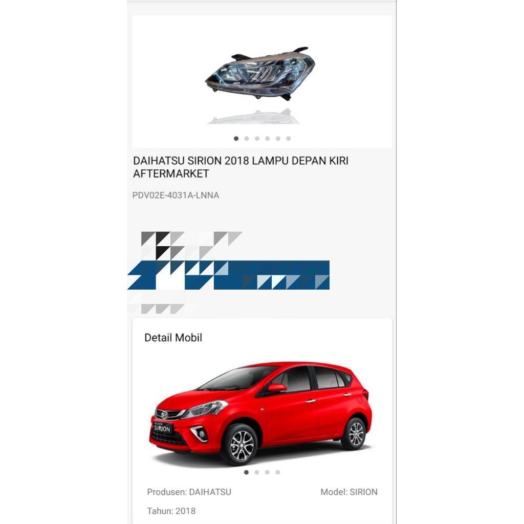 lampu depan kiri sirion 2018