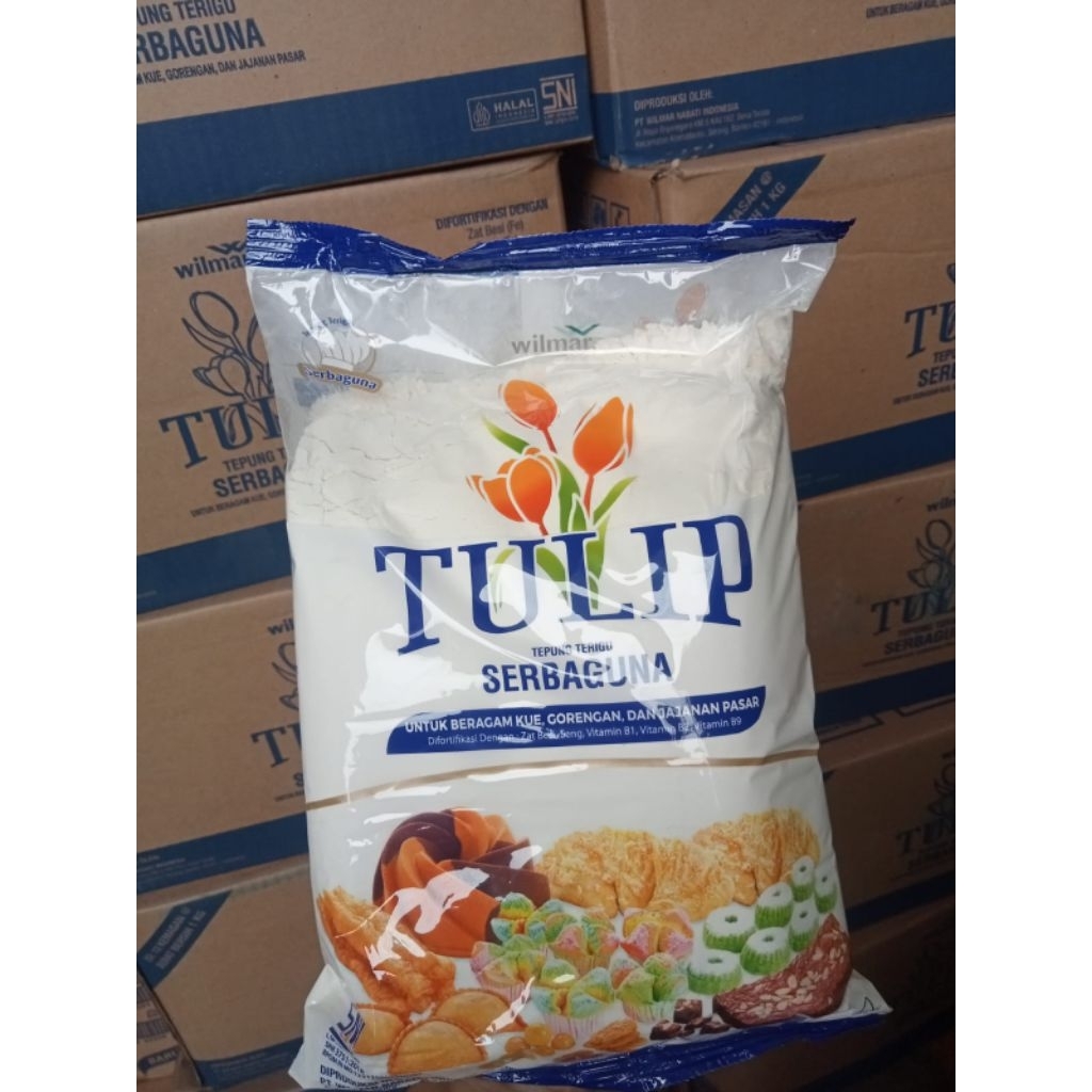 Tepung terigu 1kg,tepung terigu tulip, Tulip Terigu
