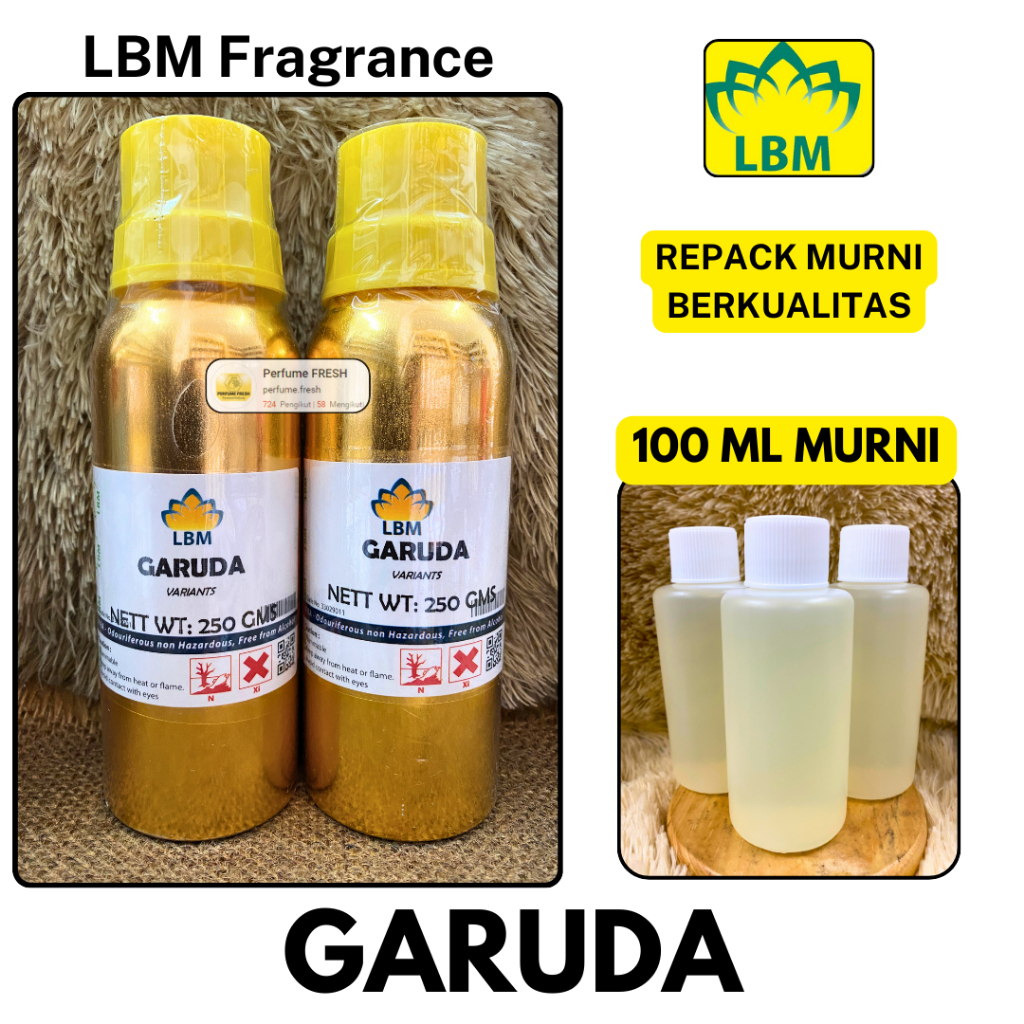 Bibit Parfum LBM - GARUDA ( 100 ML Repack Murni ) LBM Fragrance