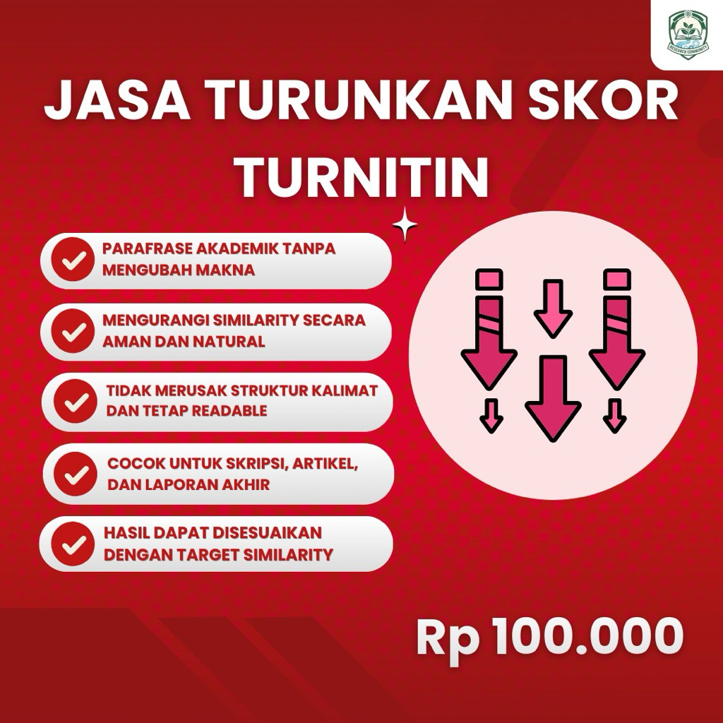Jasa Parafrase Skripsi & Artikel Ilmiah (Turunkan Skor Turnitin - Anti Plagiasi)