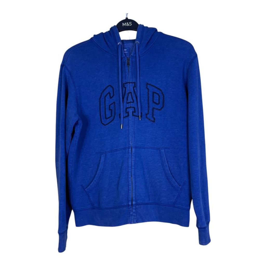 GAP Big Script Logo Hoodie Zipper || jaket ziphoodie jacket sweater crewneck