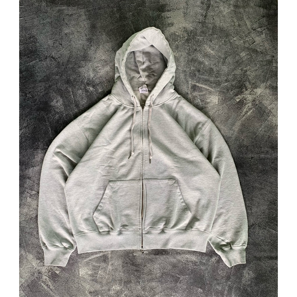 Toffe Double Zhip Blank Hoodie
