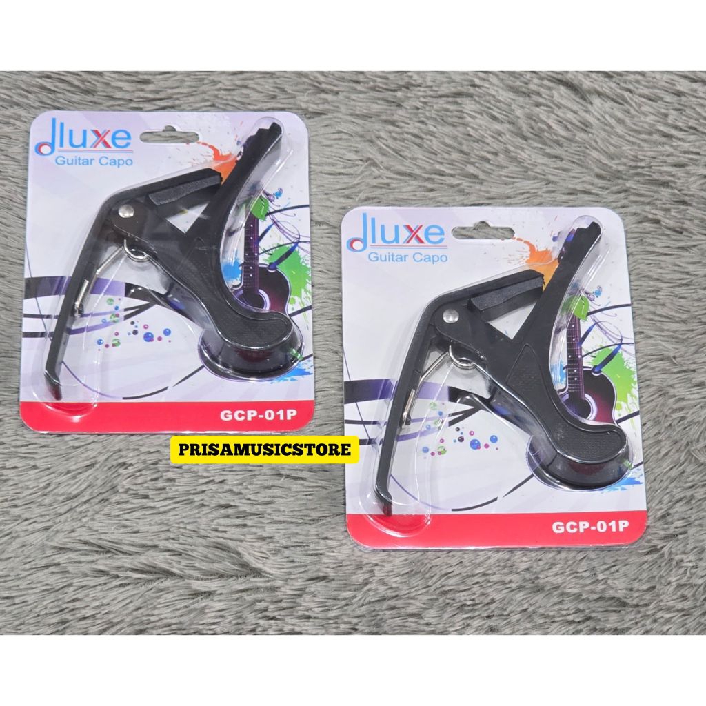 Capo Gitar Dluxe Akustik dan Klasik - Capo Plastik Dluxe - Capo Gitar Dluxe Original