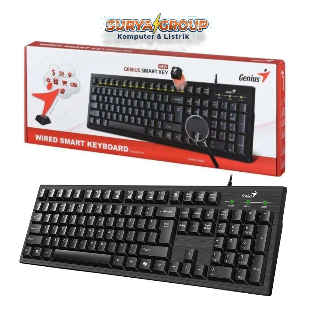 Keyboard USB GENIUS KB-101 - Smart KB-101