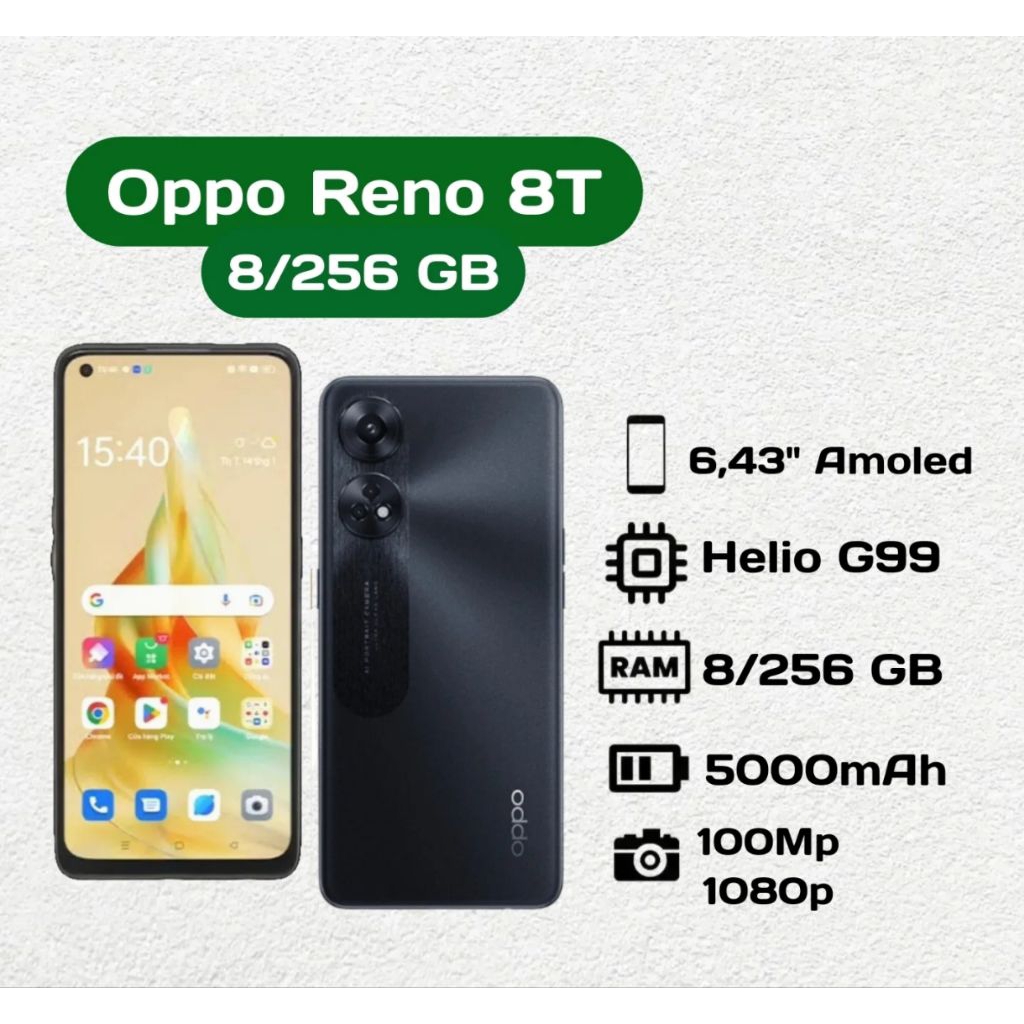 Oppo Reno 8T 4G 8/256 GB Second