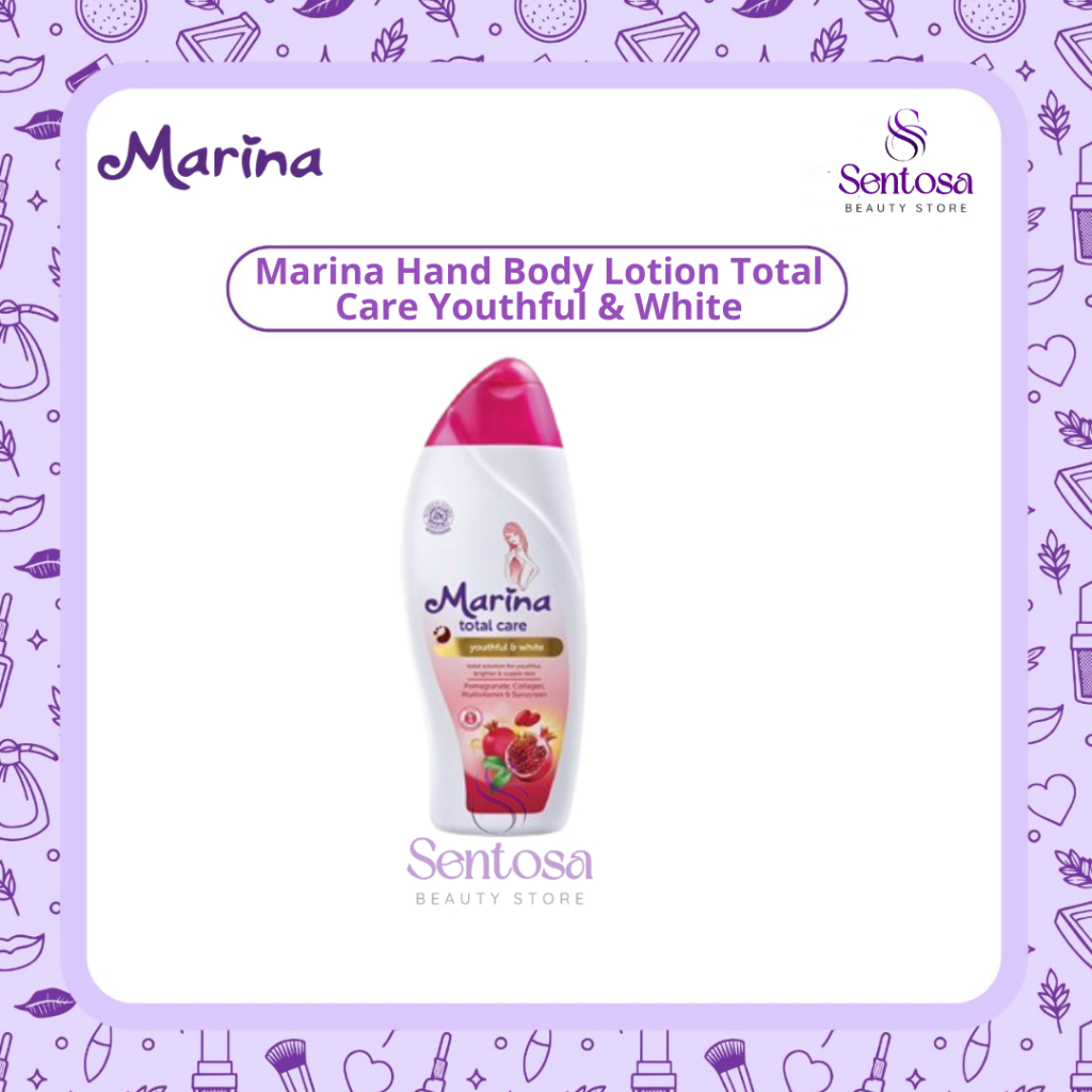 Marina Hand Body Lotion Total Care Youthful & White