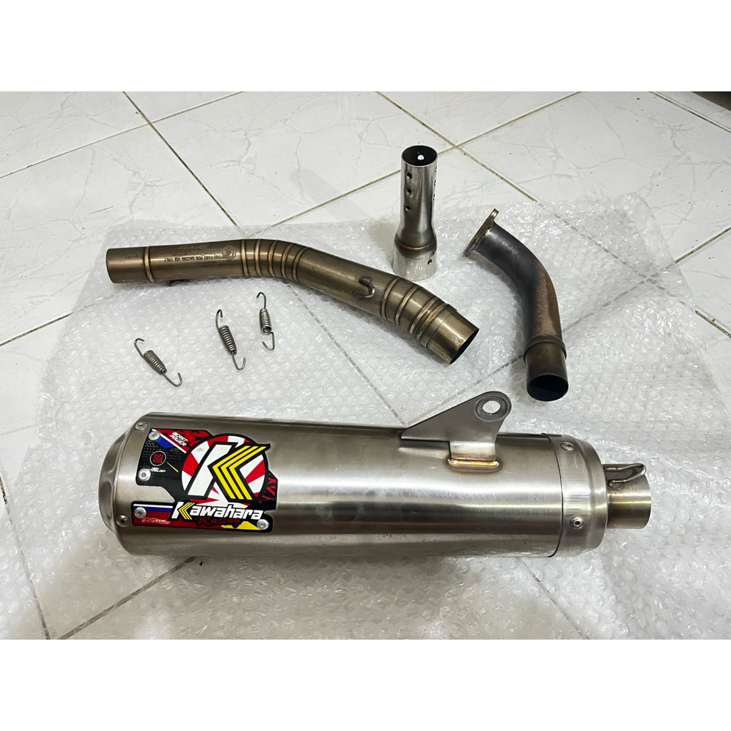 Knalpot Racing Nmax New New Turbo Kawahara Fullsystem