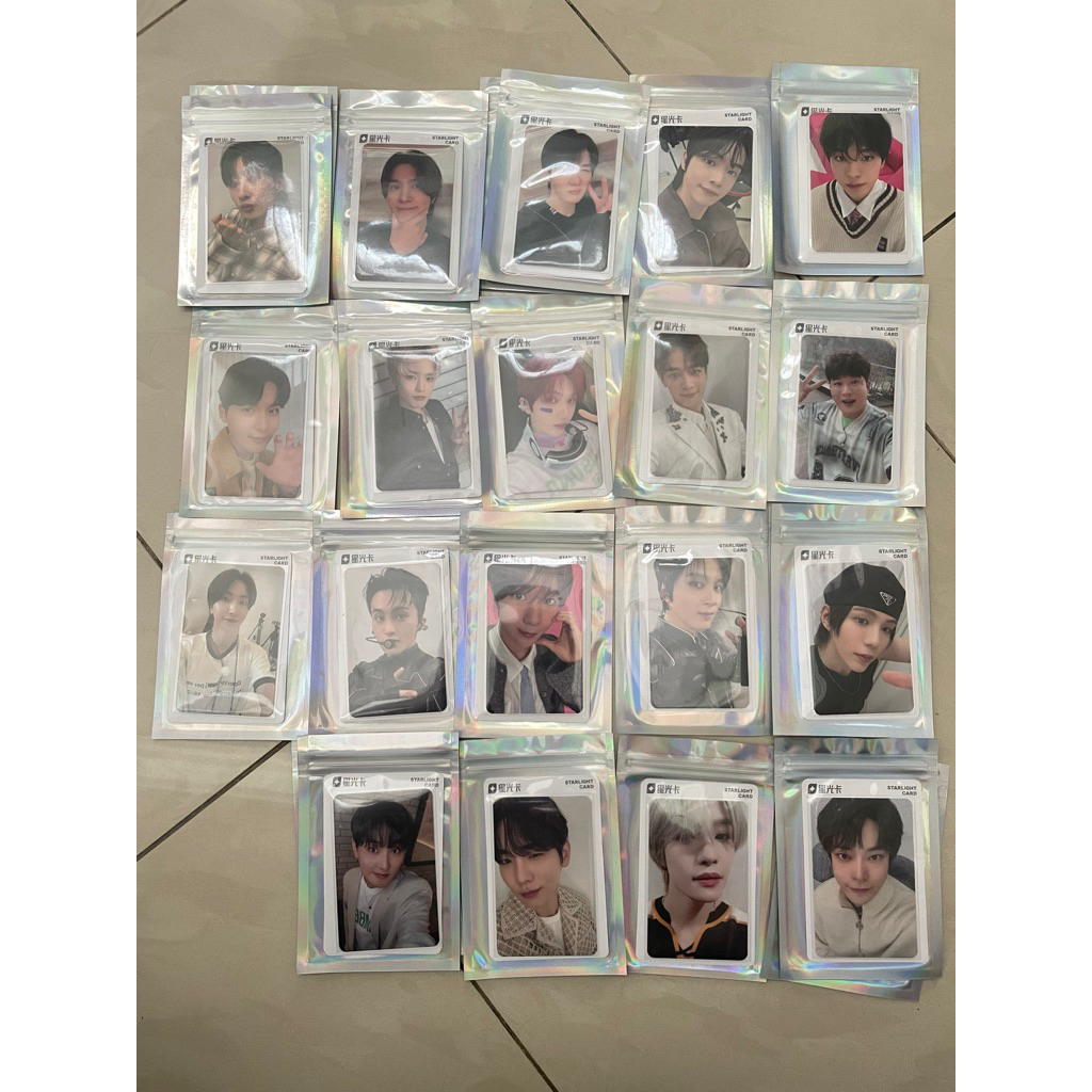 (READY STOCK) PC PHOTOCARD OFFICIAL QQ MUSIC SMTOWN BOYGROUP SHINEE NCT SUJU HAECHAN MARK LEETEUK JO