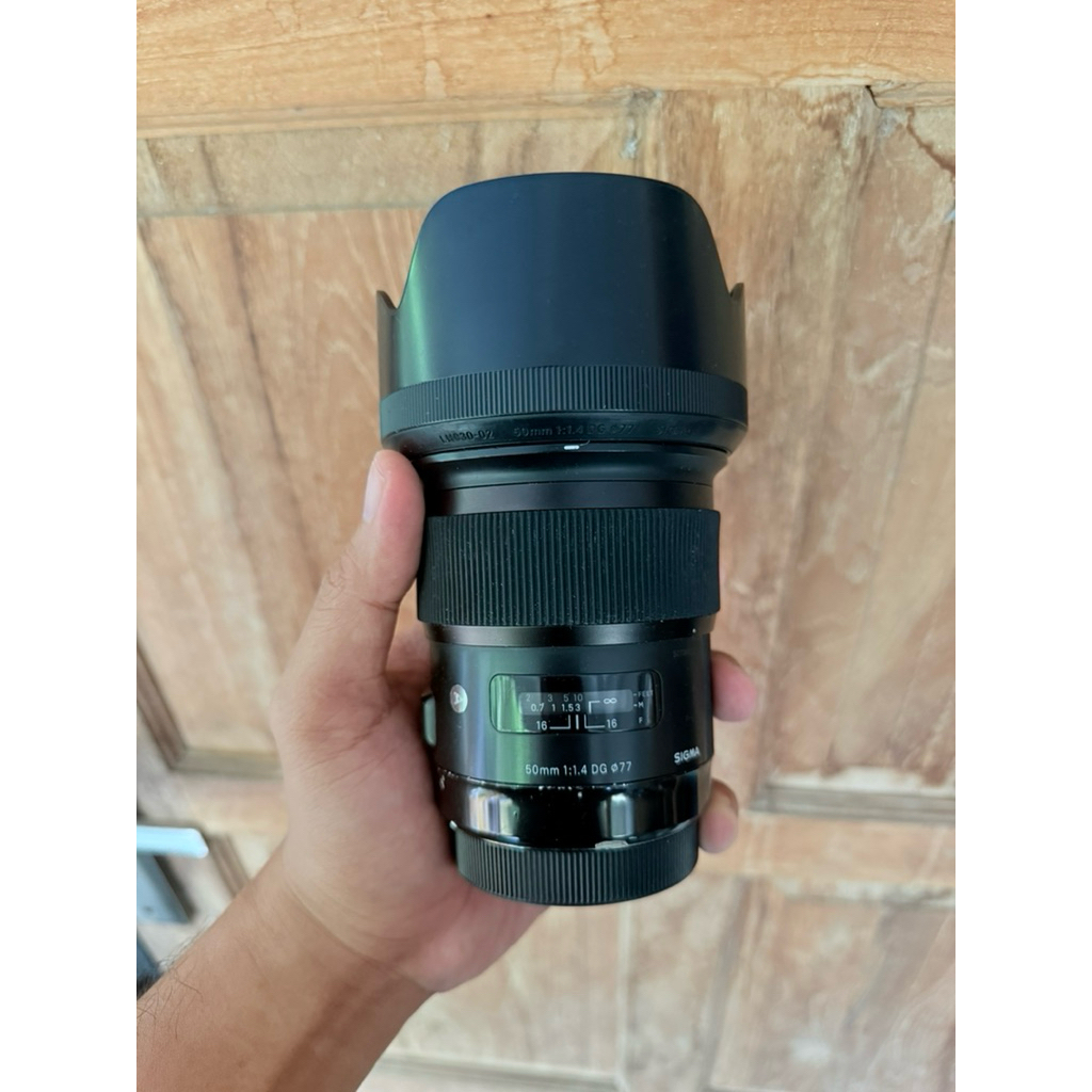 Sigma 50mm f1.4 for canon