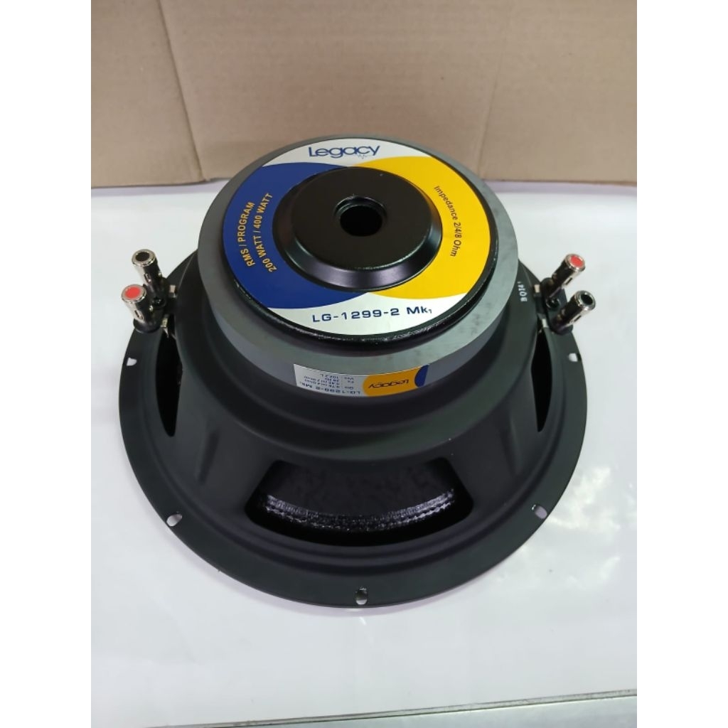 SPEAKER SUBWOOFER 12 INCH LEGACY LG 1299-2