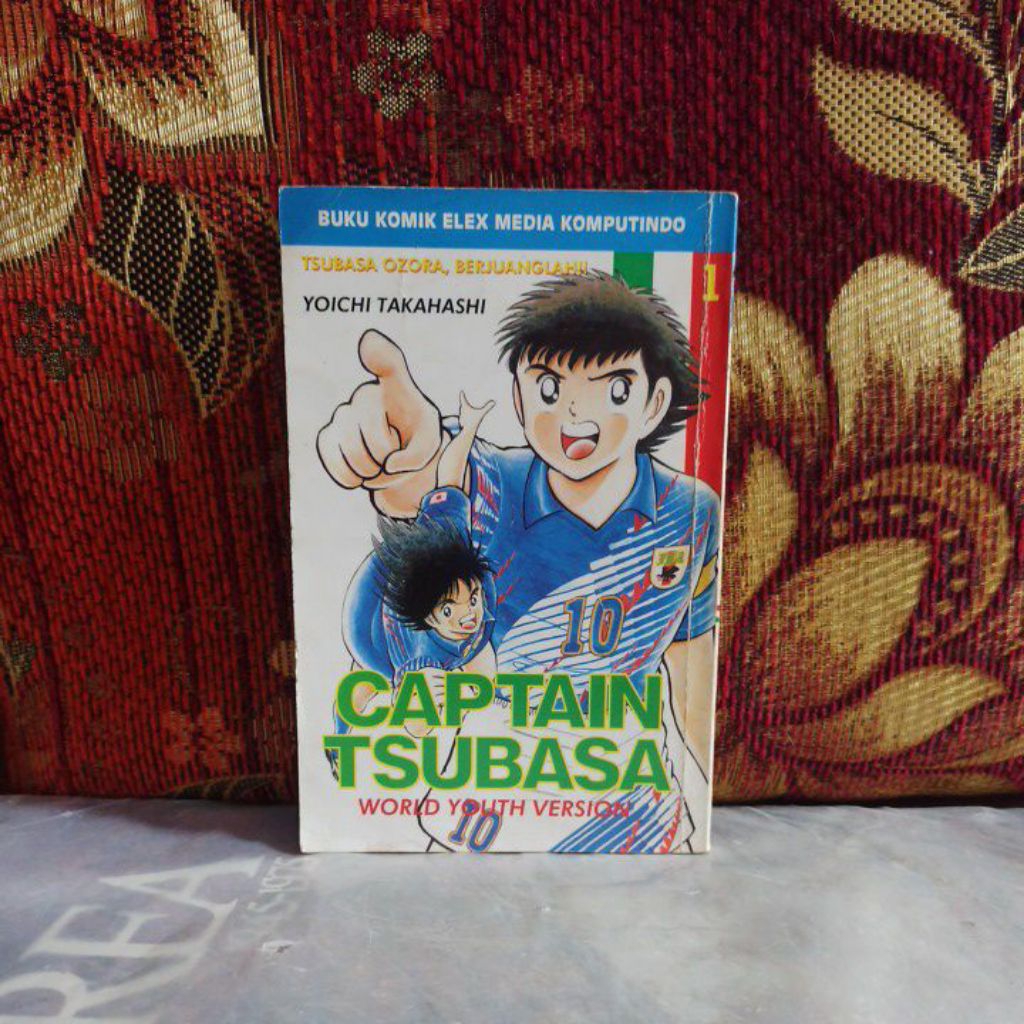 Komik Original CAPTAIN TSUBASA WORLD YOUTH VERSION1 YOICHI TAKAHASHI Bekas