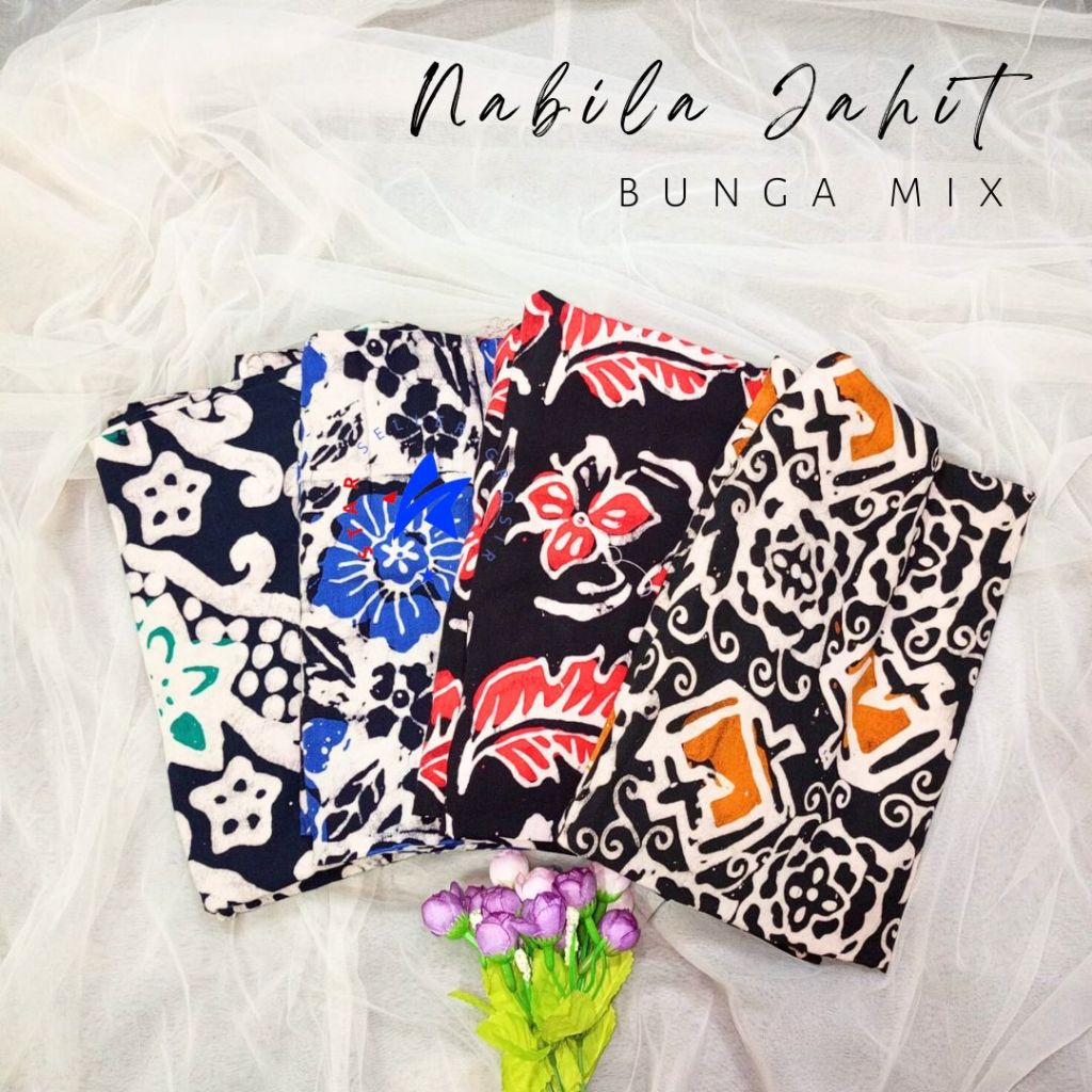 Sarung Wanita Batik Pekalongan (Gluyur) Nabila || Sarung Sewek Gluyur Batik Perempuan || Salma