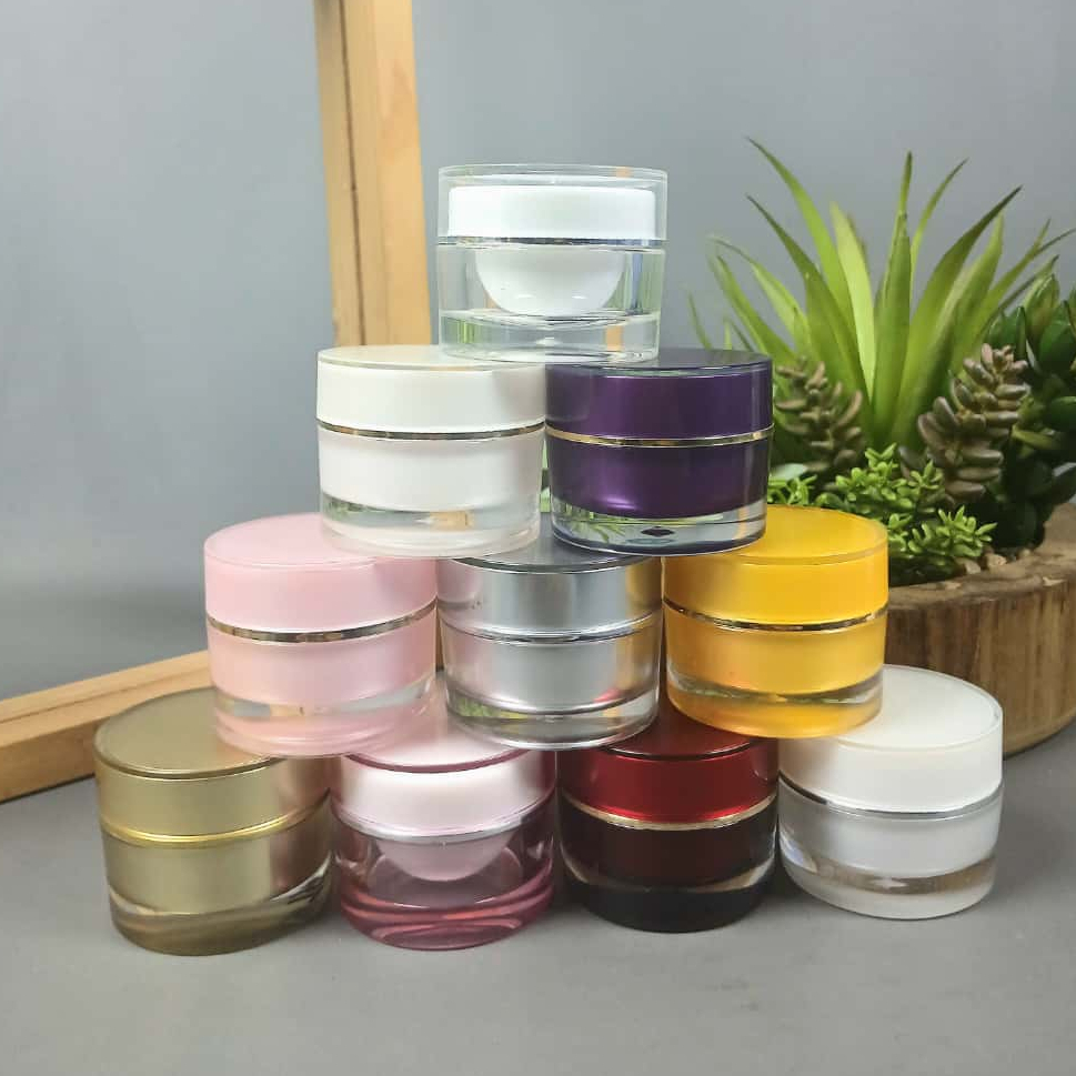 Pot Acrylic 10 gr / Pot Cream 10 gr / Pot Cream Kosmetik 10 gram / Pot Skincare 10 gram