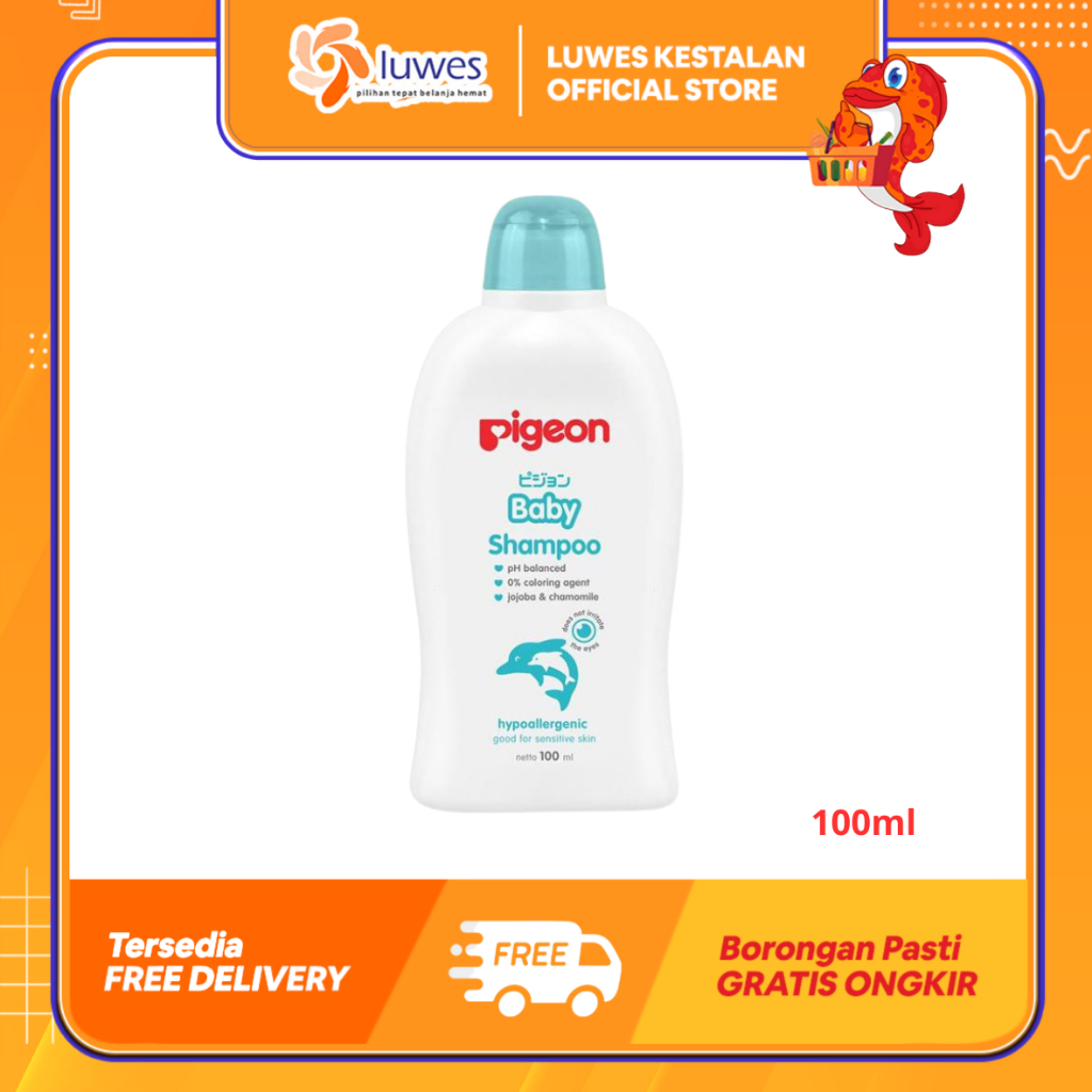 Pigeon Baby Shampo 100ml | Shampo Bayi | Pigeon Shampo Bayi