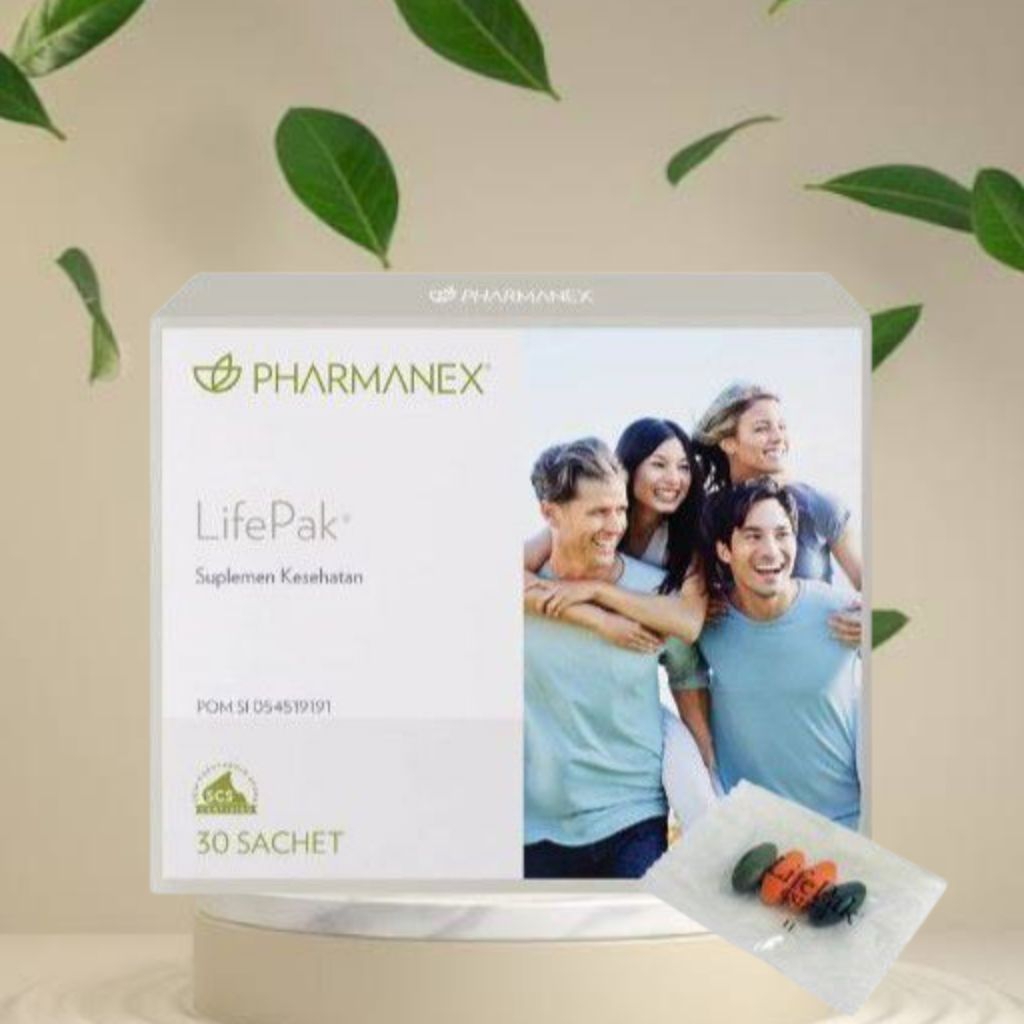 Lifepak 1 box Life pak skin Nu care - suplemen multivitamin Lebih Hemat