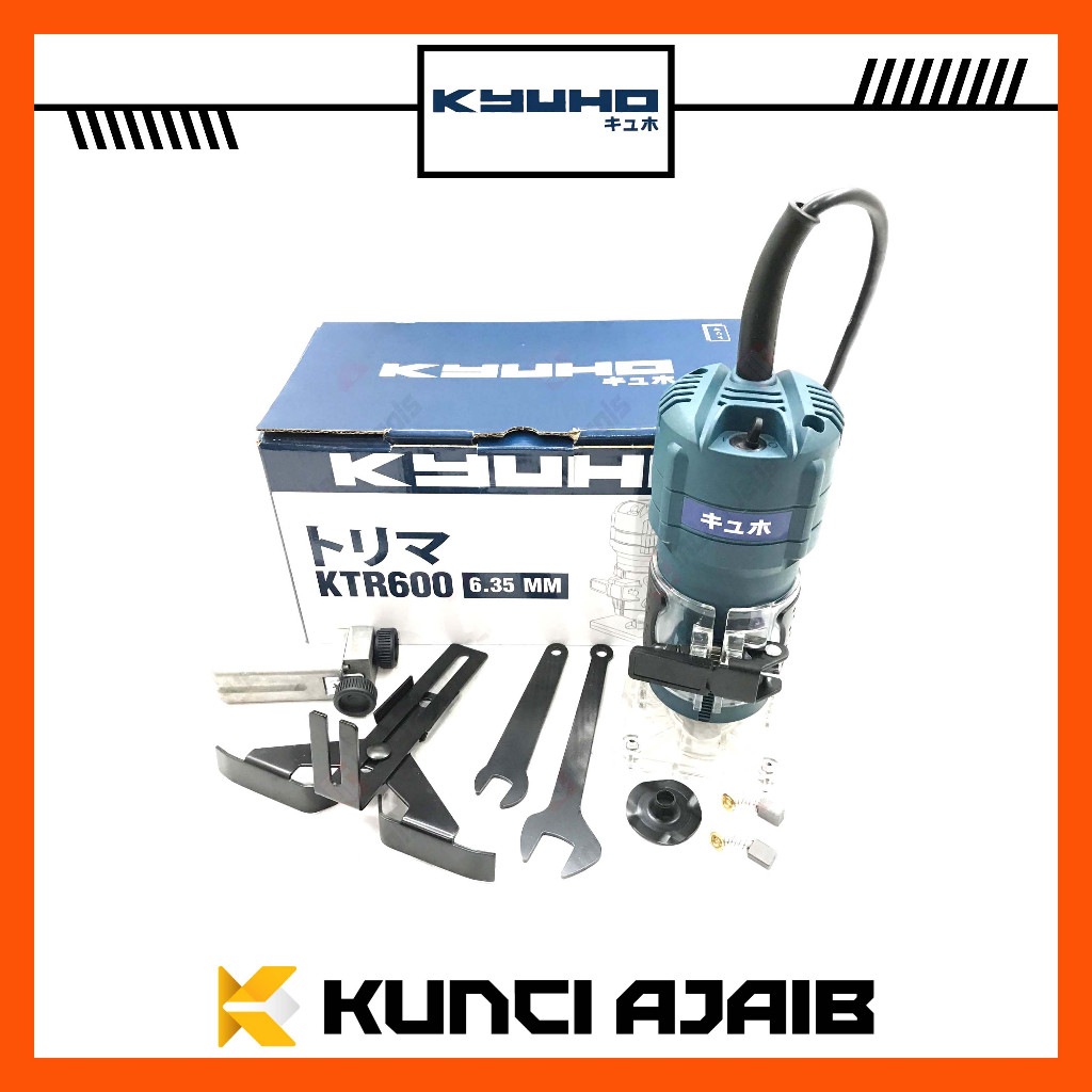 KYUHO KTR600 Mesin Profil Kayu - Wood Router Trimmer
