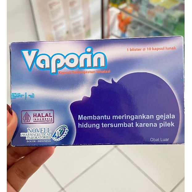 Vaporin Tetes Hidung Untuk Bayi 1 Box