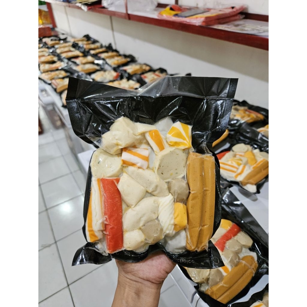 Mix Seafood Frozen Food 500gr KHUSUS PENGIRIMAN INSTAN