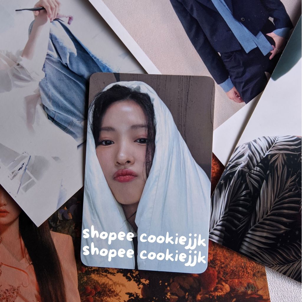 ready photocard official ryujin itzy lucky draw makestar gold