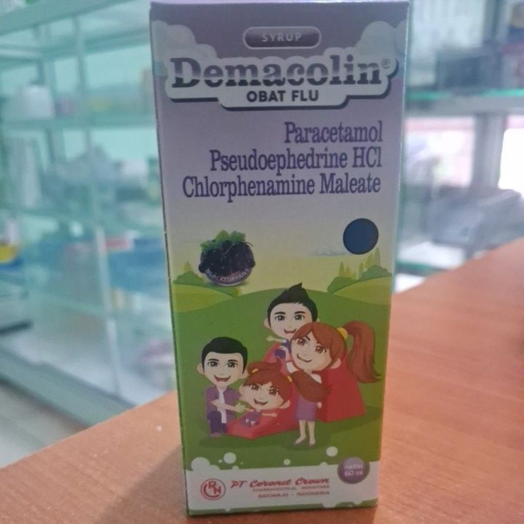 Demacolin Syrup Flu Anak 60 ml