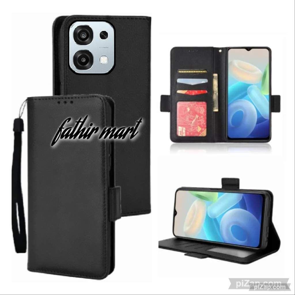 Case Dompet Hp OPPO A6 PRO Case Leather Flip case Cover Kulit Casing Dompet