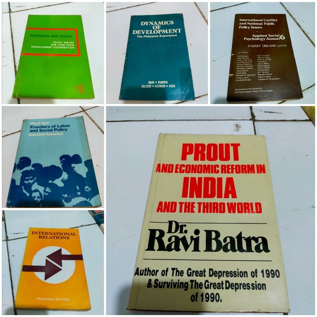 Ori Frontiers of Labor and Social policy Selected speeches / Dynamics of development / Prout and Eco