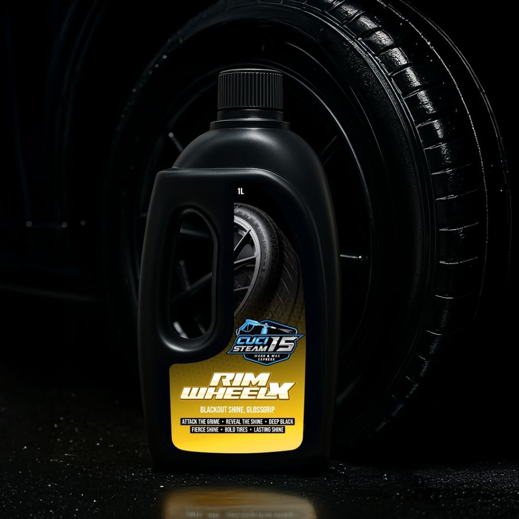 Rimwheelx Semir Ban Extrem Super Black Ultra Wetlook Untuk Mobil Dan Motor