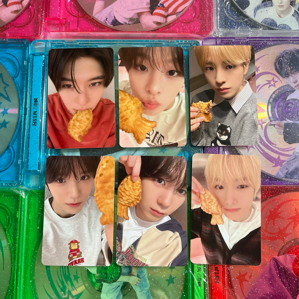 [ Ready stock ] official photocard NCT WISH LD COLOR APPLE MUSIC