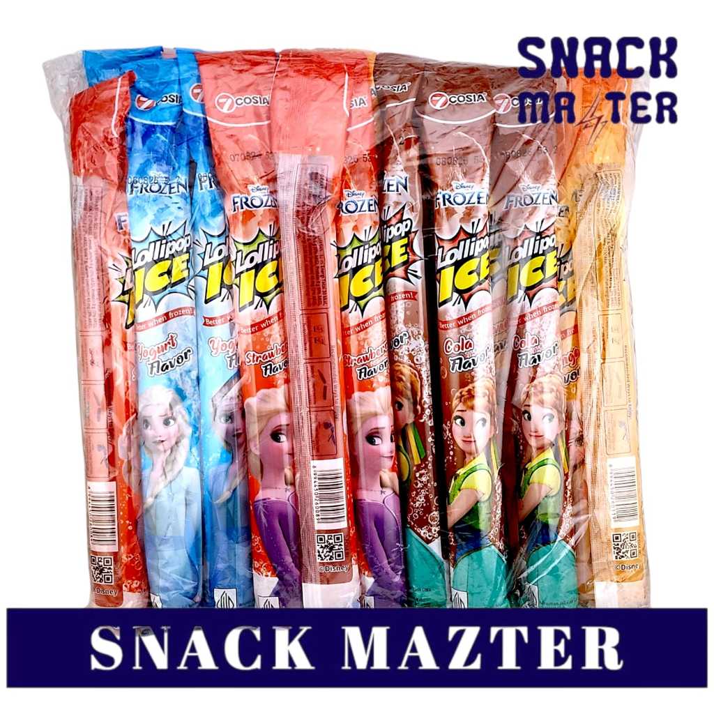 7Cosia Frozen Lollipop Ice  Asorted PACK