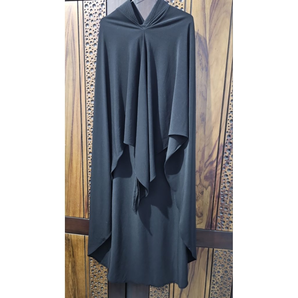 preloved murah khimar hitam