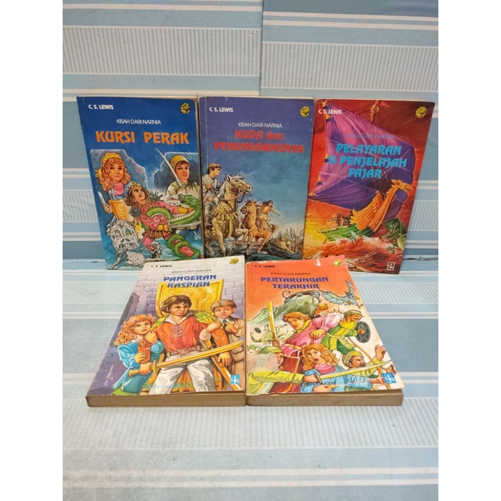Novel cs lewis kisah dari narnia dijual paket 5 buku / seri