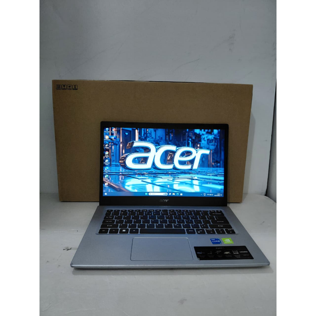 I3-1115G4 Ice Lake ram 8gb ssd 512gb nvme + slot sata mx350 2gb dual slot storge dual vga Acer Aspir