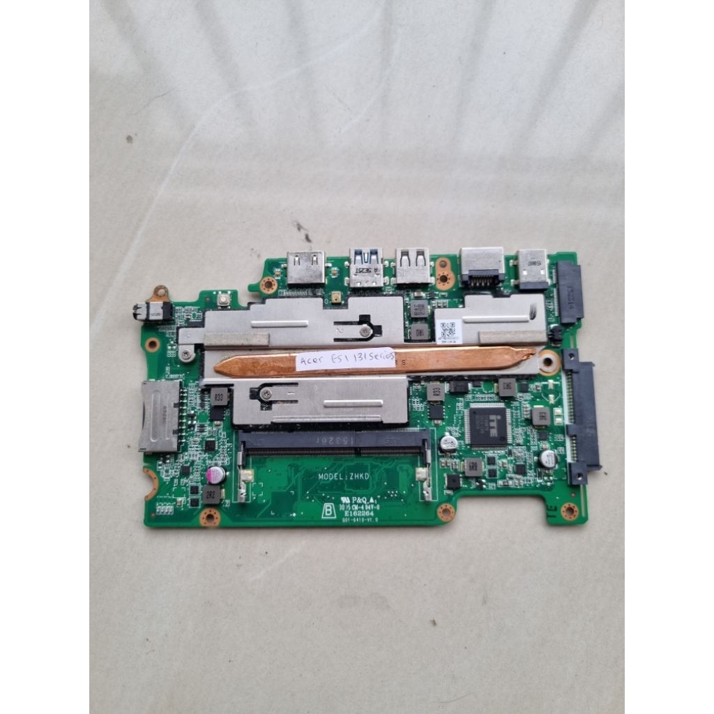 Motherboard Laptop Acer aspire ES1-131 Original copotan unit kondisi hidup