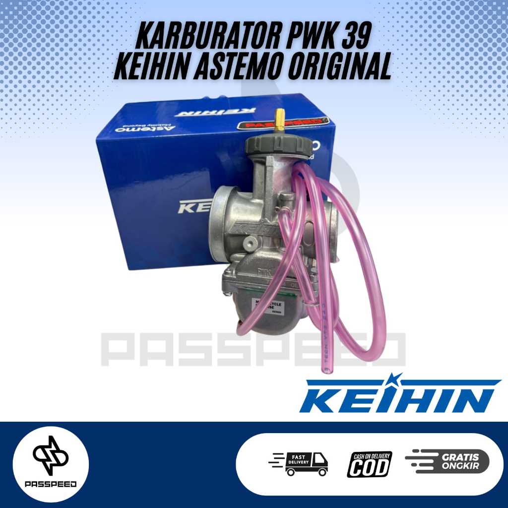 KARBURATOR PWK 39 KEIHIN ASTEMO ORIGINAL MADE IN JAPAN KARBU PWK ORIGINAL