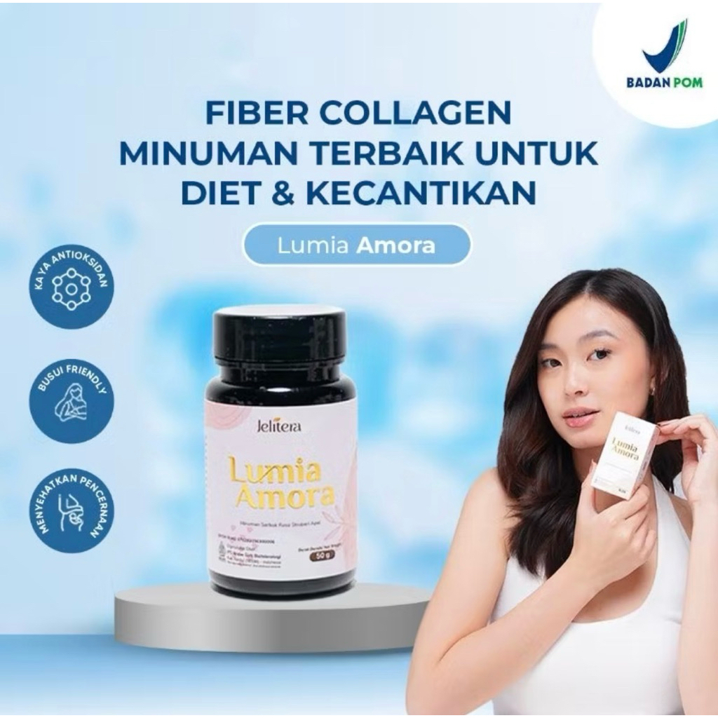 JELITERA | LUMIA AMORA | PEMUTIH BADAN AMPUH | PEMUTIH BADAN PERMANEN | COLLAGEN DRINK