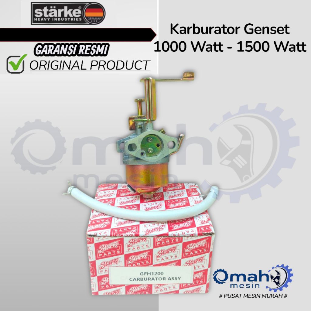 Karburator Carburator Genset 4 Tak 1000 - 1500 Watt Merk STARKE ORIGINAL