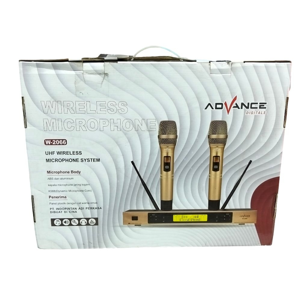 ADVANCE MIC WIRELESS W 2066 UF