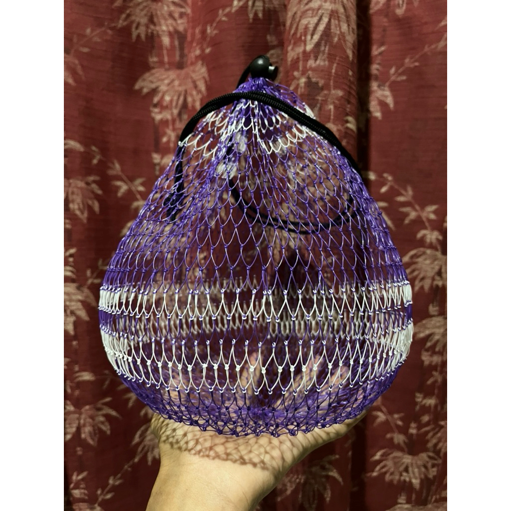 kepis rajut bahan senar 35cm