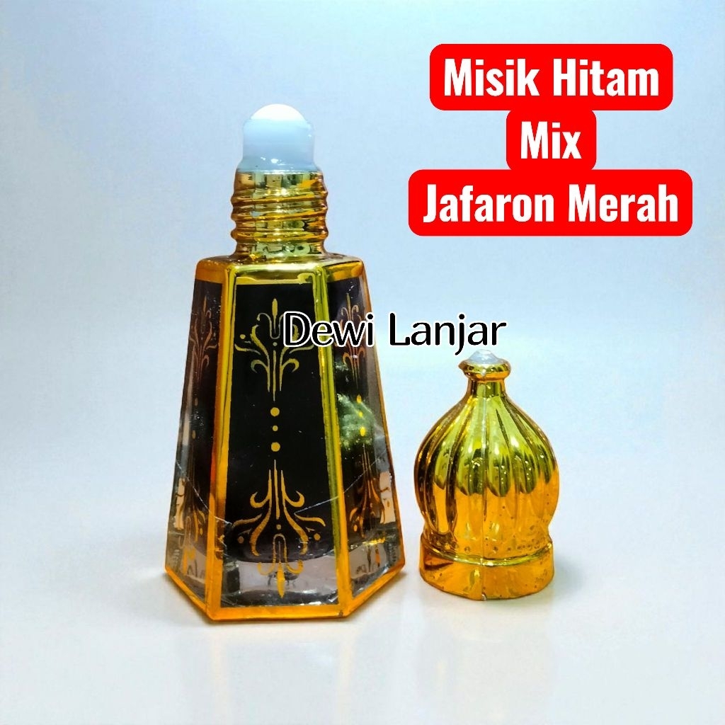 Custom Misik Hitam Mix Jafaron Merah Asli Original Wangi Tahan Lama isi 15ml