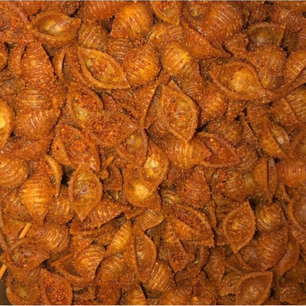makaroni kerang pedas asin
