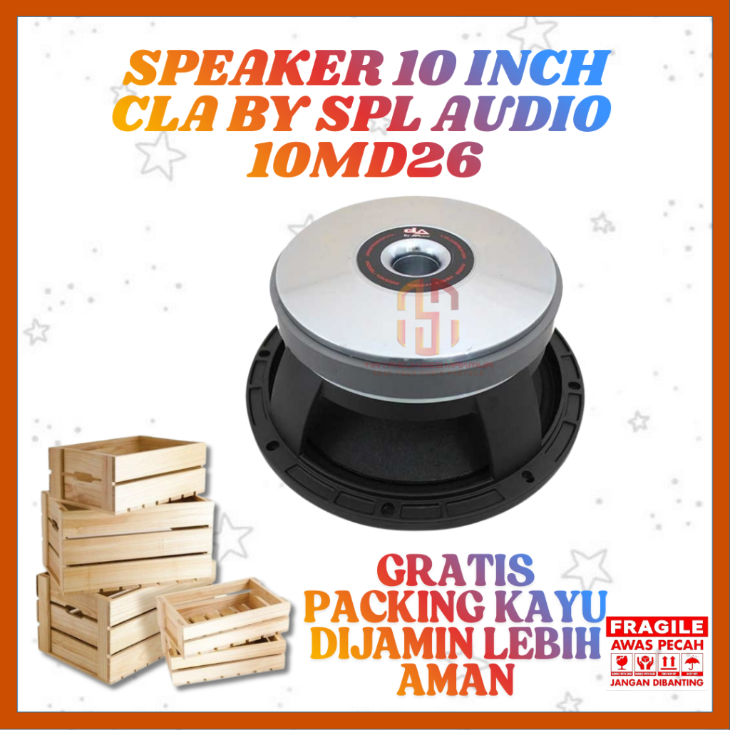 Speaker 10 Inch CLA By SPL Audio 10MD26