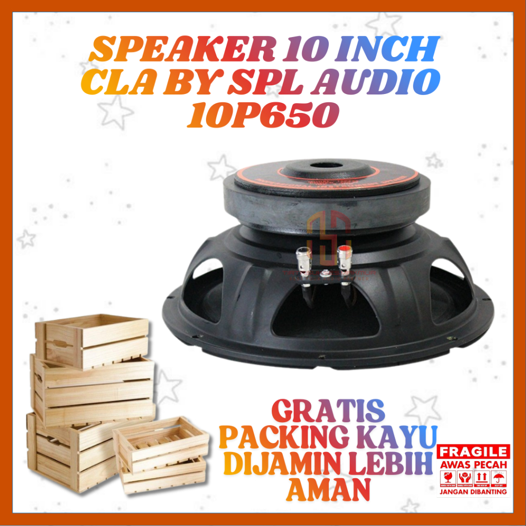 SPEAKER HOREG SPL MEREK CLA By SPL AUDIO 10 INCH 10P650